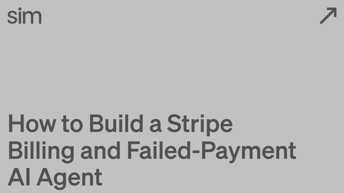 How to Build a Stripe Billing and Failed-Payment AI Agent